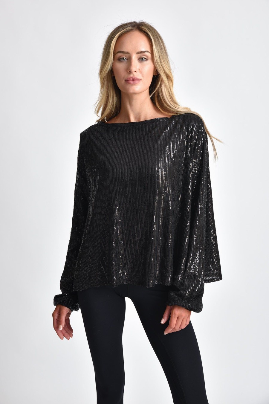 Women Muche & Muchette | Ferill Sequin Top Black