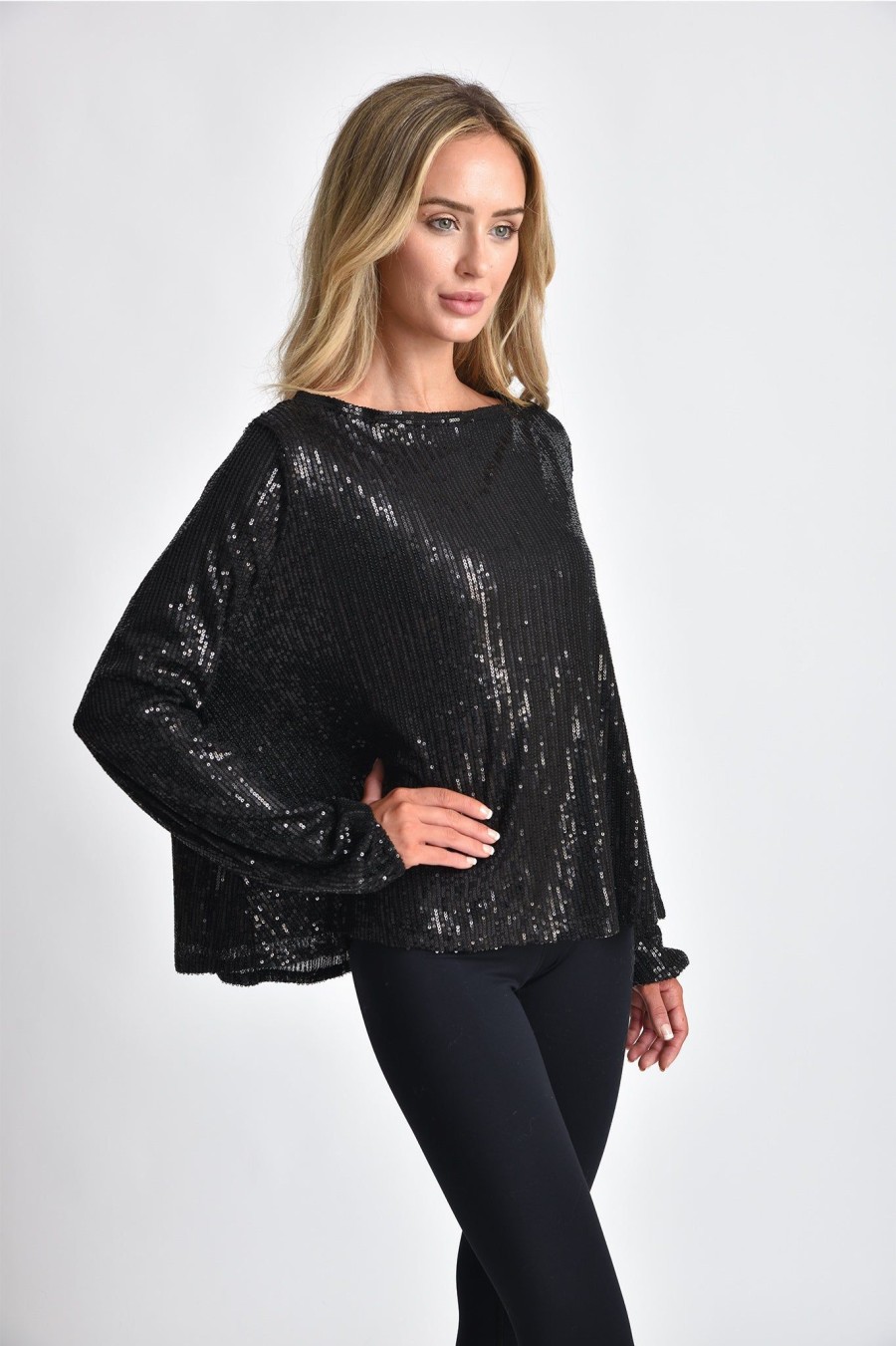 Women Muche & Muchette | Ferill Sequin Top Black