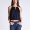 Women Muche & Muchette | Waltz Halter Top Navy