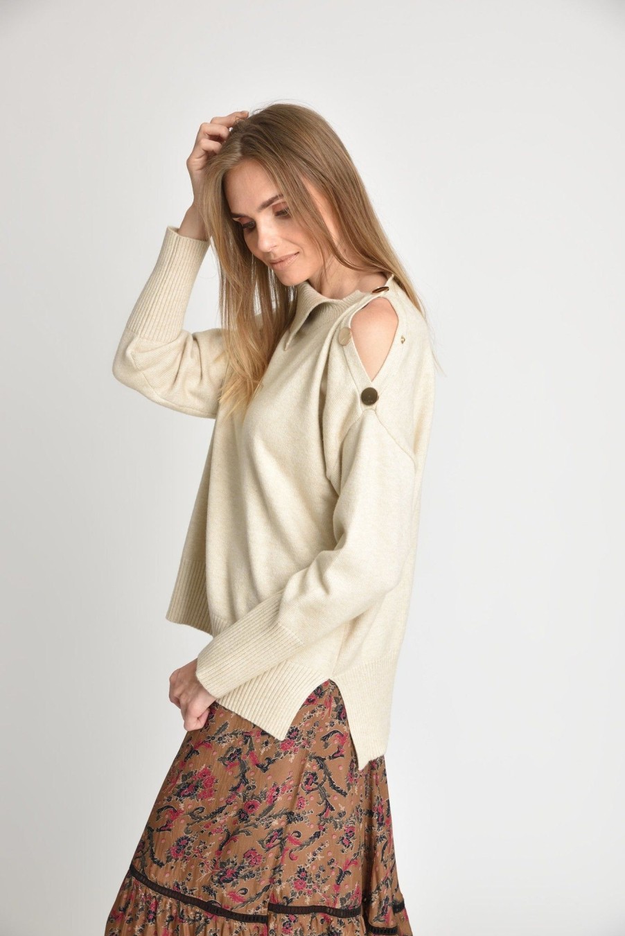 Women Muche & Muchette | Bobby Sweater Beige