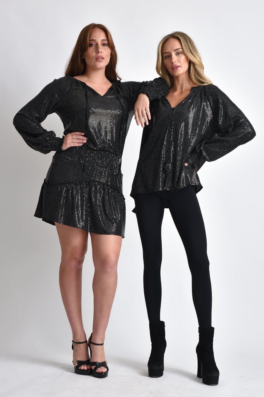 Women Muche & Muchette | Dalida Sequin Dress Black